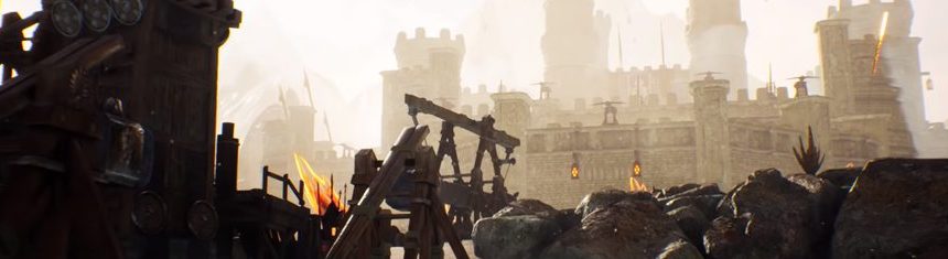 Ashes-of-Creation-Castle-Sieges-Gear-Weaponry-Apocalypse-PvP-Mode-Trebuchet-Giant-Bows