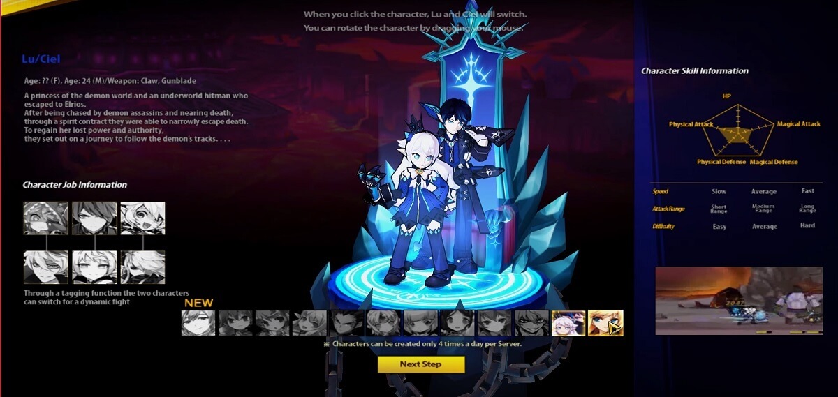 Elsword-Screenshot-Characters