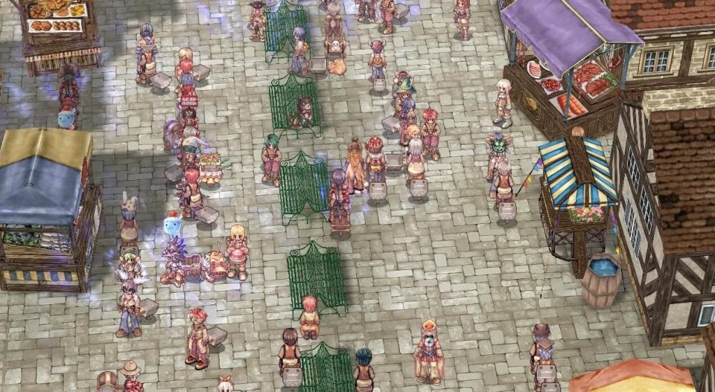 Ragnarok-Online-Town-Crowded-With-Merchants