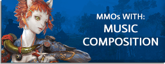 MMORPG & MMO Games With Player-Made Music Composition & Instruments